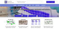Desktop Screenshot of kendricklabs.com